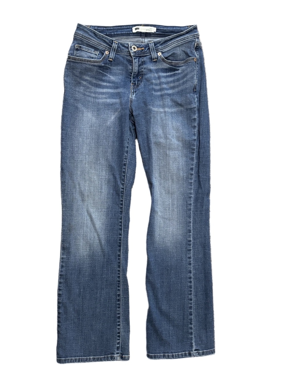 Levi’s 529 Curvy Bootcut Jeans - Medium Wash Blue Denim - Size 8